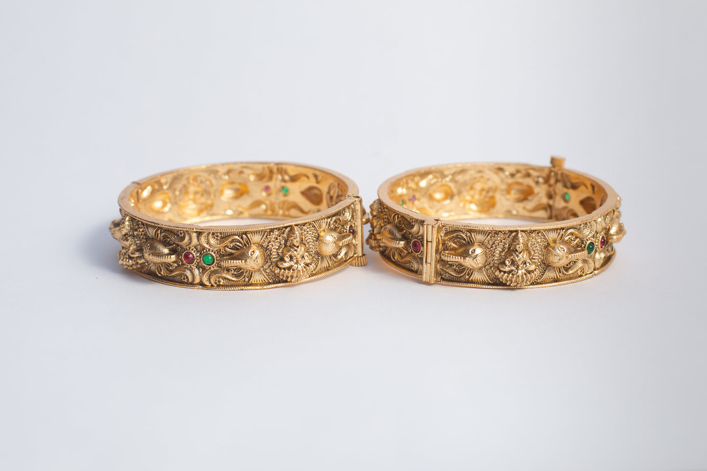 Lakshmi- Elephant- Minakari Bangles