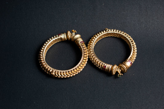Minakari Kada Bangles