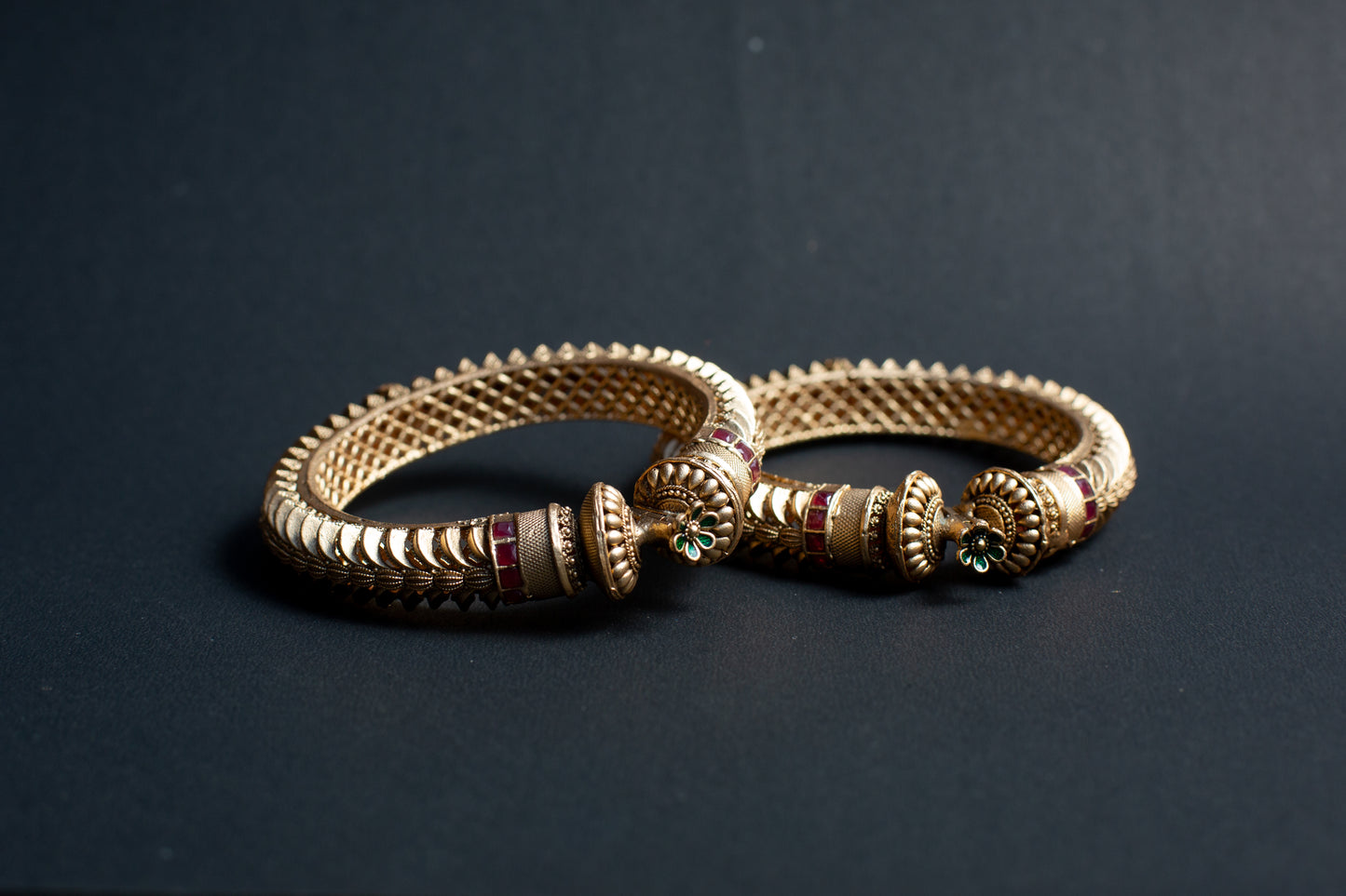 Minakari Kada Bangles