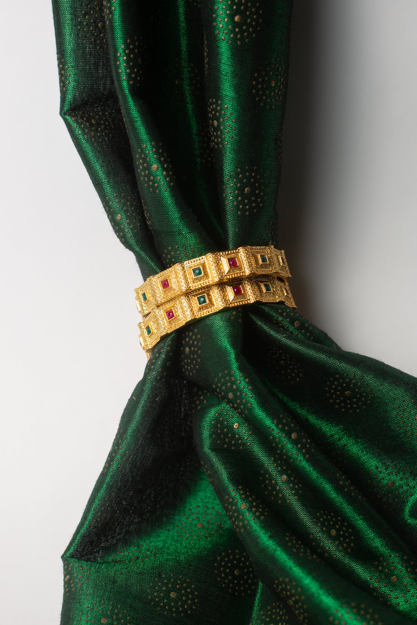 Minakari Gold Plated Bangles